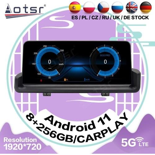 8+256G Carplay Android 11 Player For BMW 3 Series E90 E91 E92 E93 2005 2006 2007 2008 2009 2010 2011 2012 GPS Auto Stereo Radio
