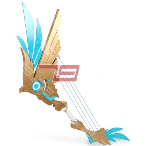 Game Genshin Impact Cosplay Props Weapon Bow Sky Wings Tartaglia Ajax Prop Venti Weapons Crossbow for Halloween Christmas Party