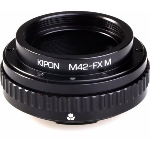 Kipon Macro Adapter with Helicoid Tube for M42 Screw Lens to Fuji X XF Camera