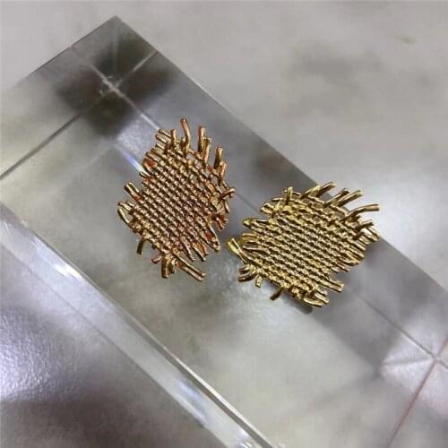 Miuoxion Personality Retro Weaving Earrings Temperament Fashion Jewelry For Women Feature Namour Charm Gift All Seasons