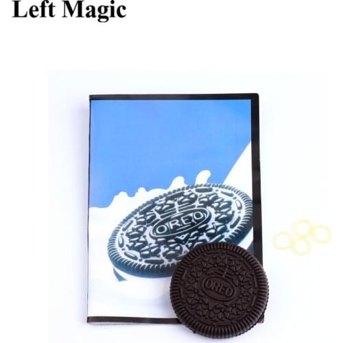 Biscuit Bitten Restored OREO Bite Cookie close up magic tricks illusion magician prop juegos de magia Fun Toys E3054