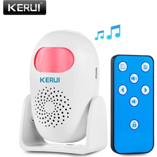 KERUI M120 Smart Home Security Alarm Anti-Theft PIR Motion Detector Wireless Doorbell Welcome System With Remote Controller