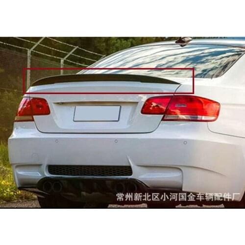 For BMW E92 2006-2010 2 doors high quality ABS Plastic Unpainted Color Rear Spoiler Wing Trunk Lid Cover Car Styling