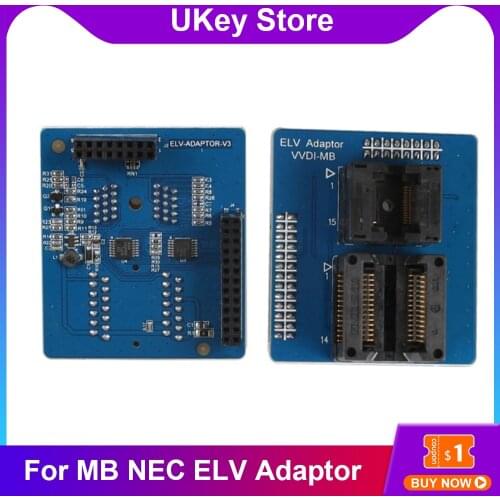 XHORSE VVDI For MB NEC ELV Adaptor With VVDI For MB BGA Tool to Renew Or Reprogram Key Auto Car Key Programmer High Quality