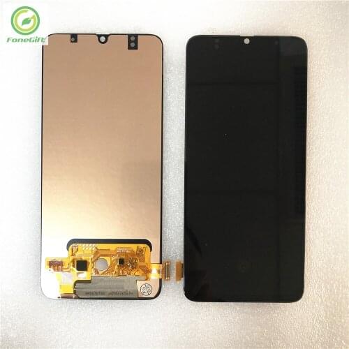 LCD Pantalla Assembly For Samsung A70 lcd with frame oled and original quality