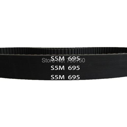 MPV00040 KMM00V0043 0695-5M-30 Main Shaft Timing Belt STS STD S5M Length 695mm Width 30mm Happy embroidery machine spare parts