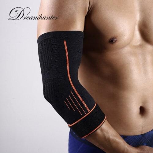 1pcs Adjustable Pressurized strap elbow support 3color 4-sided sports elbow extension breathable elastice compression elbow pads