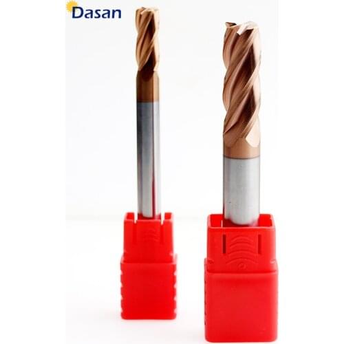 1PCS End Mill Carbide 10mm Long 150mm Tungsten Carbide CNC Milling Nose Radius 0.5mm Cutters for Metal