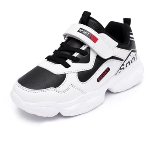 2020 Autumn Winter Shoes Boys Sneakers Light Leather Boy Soft Bottom Casual Running Basketball Children Shoes