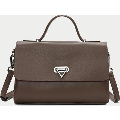 2021 Synthetic Leather Women Handbag Soft Shoulder Bags