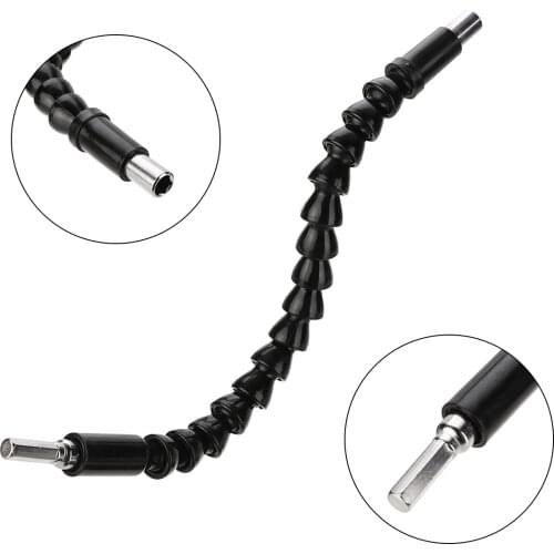 1pc 295MM Flexible Shaft Bit Extension Electric Screwdriver Batch Head Hex Shank Extension Drill Bit Holder