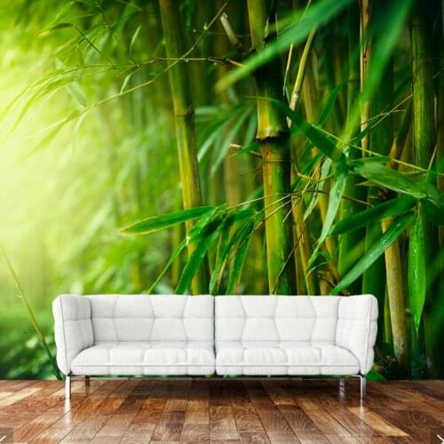 3D modern art wallpaper, bamboo forest natural landscape murals for living room bedroom sofa backdrop home decoration wallpaper