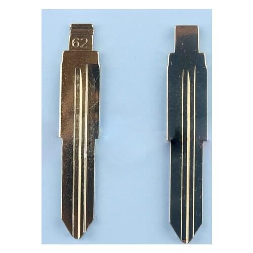 #62 Folding Car Key Blade Side Groove for Mitsubishi Chery QQ3 Cowin NO.62 Key Blade Left Side