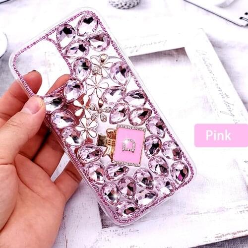 Bling Diamond Perfume Bottle Soft Samsung Galaxy A52 Phone Case For Samsung A 52 51 71 70 A51 A71 A21s A50 A70 Clear Cover Funda