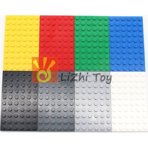 MOC Brick Parts 3033 Plate 6 x10 Classic Piece DIY enlighten Building Block Brick Parts Accessory Toys for Children Kids