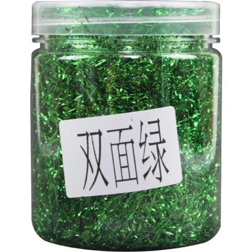 Imitation Gold Leaf Wire,Alloy Thread Green ,Gold Foil Wire for Tinsel Wall Decoration,Nail Art,Arts and Crafts,5g