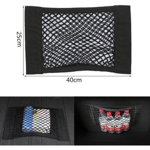 Hot Car Trunk Magic Sticker luggage net Oganizer Bag For Hyundai IX35 IX45 Sonata Verna Solaris Elantra Tucson Mistra IX25 I30