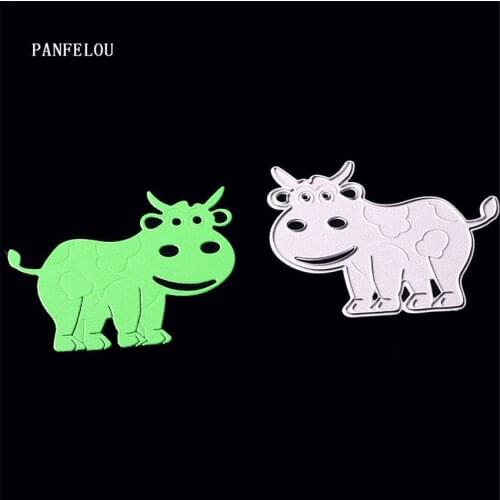 PANFELOU Metal craft Stay hippo paper die cutting dies for Scrapbooking/DIY Easter wedding Easter cards