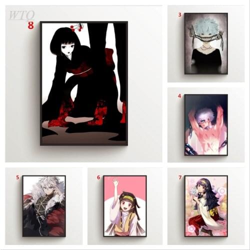 HUNTER X HUNTER Zoldyck Family Killua Wall Poster Anime Posters Canvas Painting Wall Decor Wall Art Picture Room Decor Home Deco