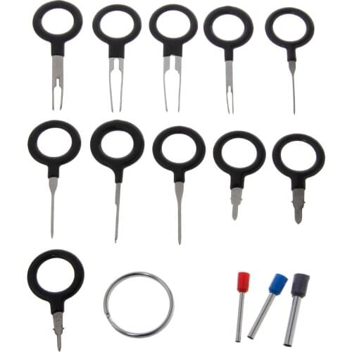 New 11 Pcs Car Terminal Removal Tool Kit Wiring Connector Pin Release Extractor