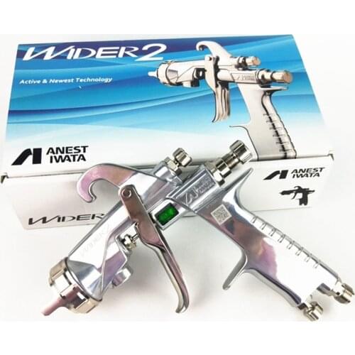 Pneumatic Japan Original Anest Iwata Paint Spray Gun Wider2 New W-200 Portal Spray Guns Car Painting Sprayers Cup Furniture W200