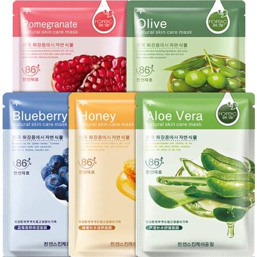 HanChan Skin Care Plant Facial Mask Moisturizing Oil Control Blackhead Remover Wrapped Mask Face Mask Face Care