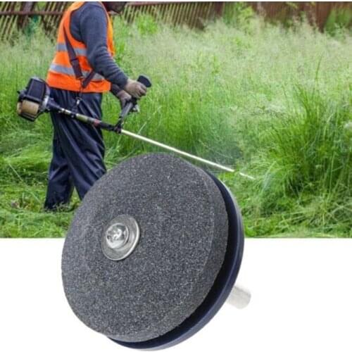 2Pcs/lot Universal Faster Lawn Mower Sharpener Lawnmower Blade Sharpener Universal Grinding Rotary Drill Cuts Sander Abrasives