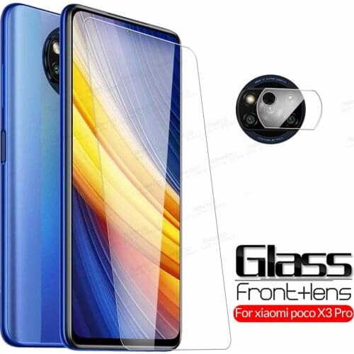 For Xiaomi Poco X3 Pro Glass Camera Protective Glass Xiomi Mi Pocox3 x3Pro Pocco Pocophone X 3 Pro Cover Screen Protector Film