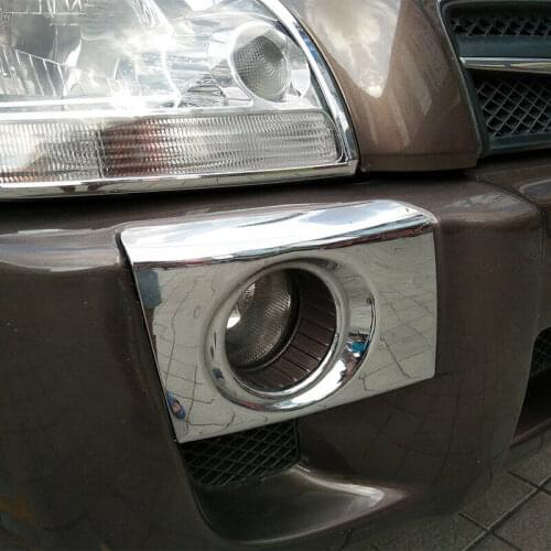 1 Pair Front Fog/Driving Lights+Fog Lamp Cover For Hyundai Tucson 2006-2012