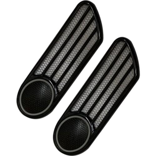 2x Universal Car Side Air Flow Vent Fenders Cover Intake Grille Duct Decoration K0AF