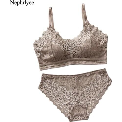 2021 New Lace Bra Set Women Sexy Backless Underwear Set Push Up Brassiere Wireless Bralette Panties Suit Sexy Briefs CA350