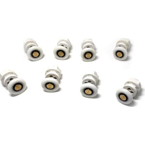 8 Shower door rollers runners wheels pulleys "Rolli"