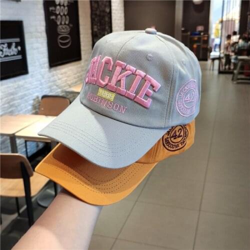 Ladies Spring and Summer Caps Casual Wild Outdoor Sports Baseball Cap Letter Embroidery Street Hip Hop Sun Hat