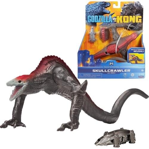 GodAzillas Vs. King Kong Anime Figures Skull Island Reptile 16Cm Tomahawk 60Cm Hand Made Toy 2021