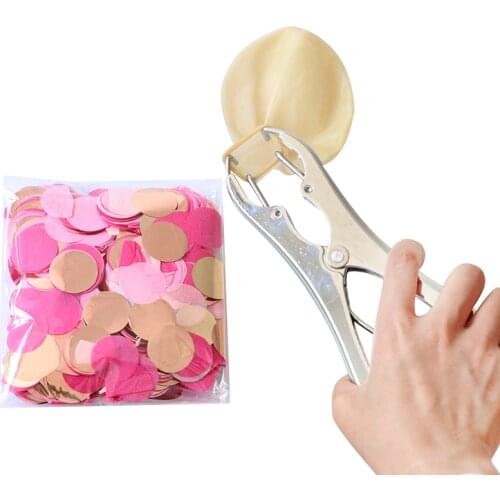 Metal Balloons Expansion Pliers Filling Balloon Mouth Expander DIY Tools Transparent Bobo Bubbles Transparent Ballons Confetti