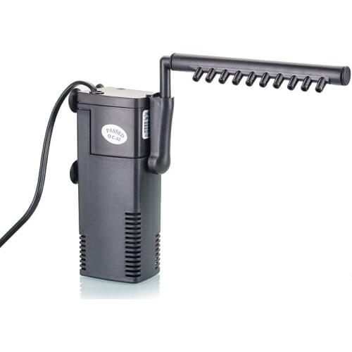 Mini Nano Building Internal Fliter Submersible Oxygen Pump fish Turtle Aquarium Water Plant Tank