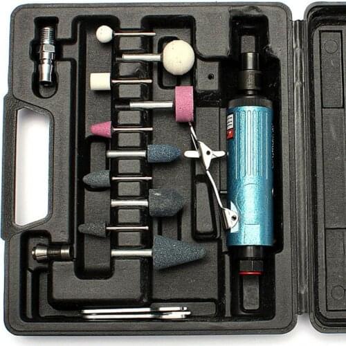 1/4 inch Pneumatic Tools Air Compressor Die Grinder Tool Air Grinders with 14 Pcs Rotary Tool Kit