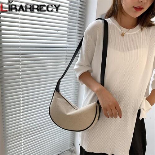 Casual Multifunctional Ladies Shoulder Bags Solid Color Messenger Bag High Quality Canvas Bags Womens Travel Bag Phone Bags