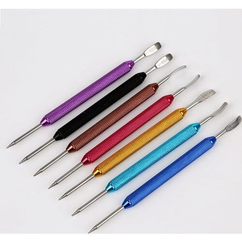 Coffee Latte Foam Art Pen Needle Spatula Stainless Steel Barista Tool - Length 137mm