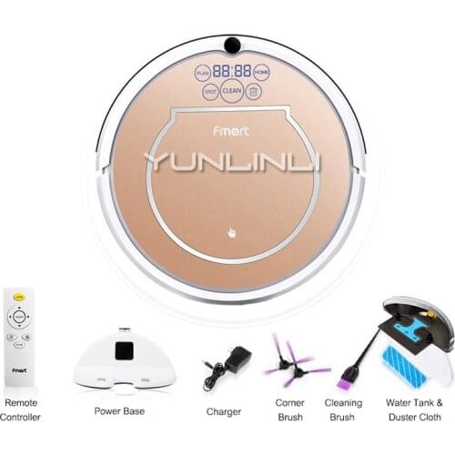 Intelligent Robot Vacuum Cleaner Household Robot Sweeper Full-automatic Sweeping & Mopping 2 in 1 Robot Cleaner YZ-Q1