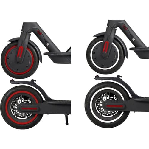 Universal Motorcycle Wheel Sticker Decorative Tire Sticker Electric Scooter Reflective Wheel Sticker Modification Accessories