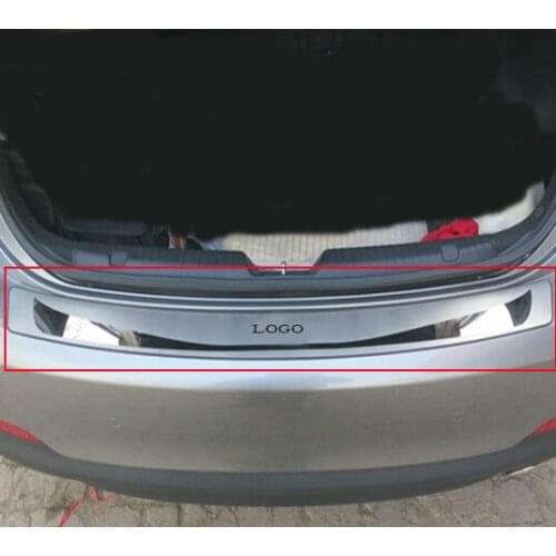 High quality stainless steel Rear bumper Protector Sill For Kia Cerato/K3 2013