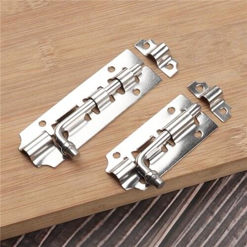 Stainless steel latch 3/4/5/6 inch door latch door latch door latch lock anti-theft wooden door ordinary latch window door latch