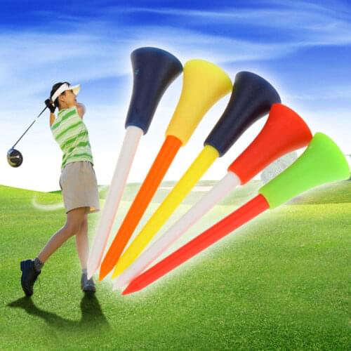 1Pcs Portable Mini Golf Nail Golf TEE Golf Rubber Nails Double Sports Aid Golf Nails Tee Golf Outdoor Train Ball Golf Ball H7W3