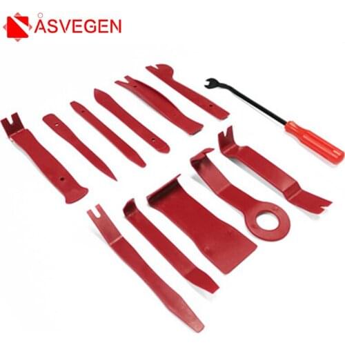 12pcs/Set Audio Removal Trim Panel Dashboard Car DVD Player Auto Removal Hand Tools