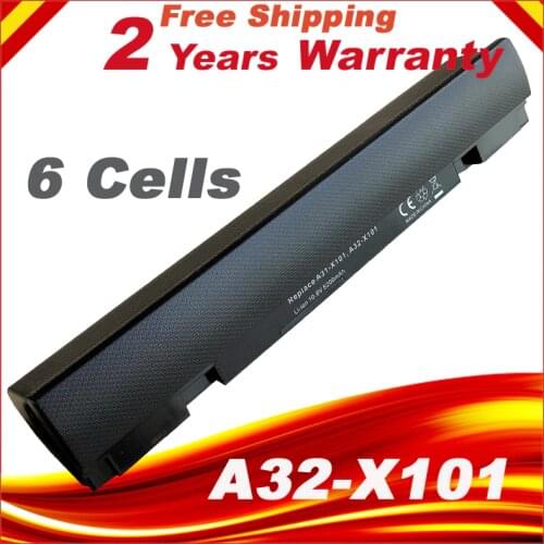 5200mAh 6 Cells Laptop Battery For ASUS Eee PC X101CH X101 X101C X101H A31-X101 A32-X101
