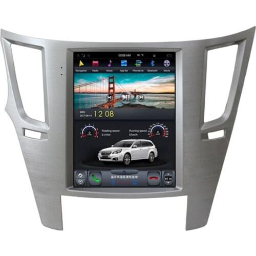 PX6 Car Bluetooth Screen Tesla Android 9.0 GPS Navigation For Subaru Outback Legacy 2014 2015 2016Radio Stereo DSP Head Unit