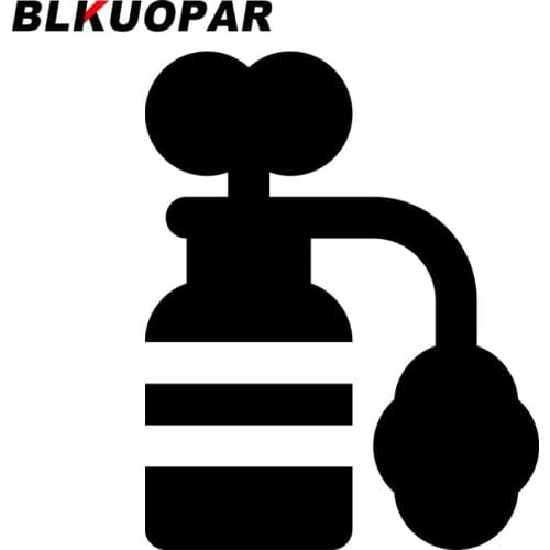 BLKUOPAR for Oxygen Tank Car Stickers Sunscreen Creative Decals Funny Car Accessories Helmet Caravan Laptop Decoration