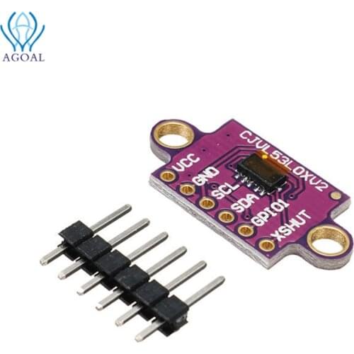 GY-VL53L0XV2 L53L0X TOF Time-Of-Flight Distance Sensor 940nm Laser Ranging Sensor Module Breakout Board I2C IIC