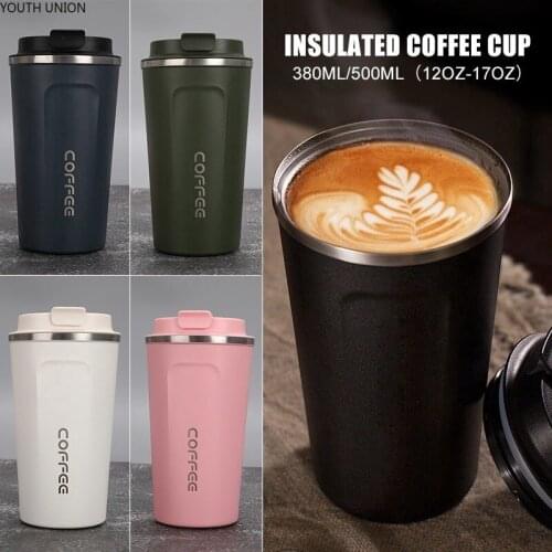 Sunshine Insulated Tumbler Coffee Travel Mug Vacuum Insulated Coffee Thermos Cup Stainless Steel with Screw on Lid